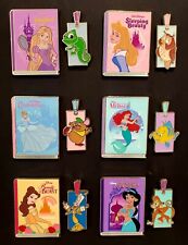 Loungefly Disney Princess Book & Bookmark Pin Blind Box Ariel Belle Rapunzel picture