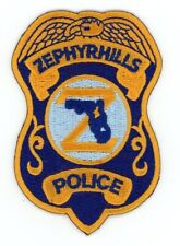 FLORIDA FL ZEPHYRHILLS POLICE NICE SHOULDER PATCH SHERIFF picture