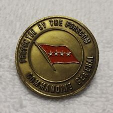 AUTHENTIC US ARMY FORSCOM COMMANDING GENERAL 4 STAR OLD and RARE CHALLENGE COIN picture