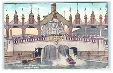 1911 Shoot the Chute Dreamland Coney Island NY New York Early View Postcard picture