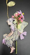 Heirloom Porcelain Flower Fairies Ornament The Mallow Fairy Bradford Edition picture