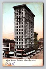 Dayton OH-Ohio, United Brethren Publishing House, Vintage c1907 Postcard picture