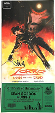 ZORRO MAN OF THE DEAD #1 SIGNED BY SEAN MURPHY W/COA 2023 DIKE RUAN VARIANT NM picture