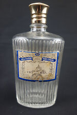 Antique Eau De Cologne Perfume Bottle Triple Extract Mont St. Michel 5