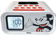 Disney iHome Mickey Mouse Dual Alarm Clock speaker system picture