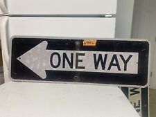 Authentic Road Street Traffic Sign One Way Left 12