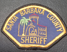 Vintage Santa Barbara, California. Original Sheriff  Patch 1970's picture