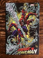 SAVAGE SPIDER-MAN 1 KYLE HOTZ EXCLUSIVE TRADE DRESS VARIANT MARVEL COMICS picture