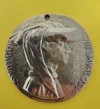 Vintage ALVA MUSEUM REPLICA c. 1970s Don Inigo De Davalos Medallion Pendant  picture