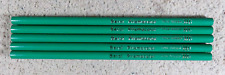 5 Vtg BRAND NEW Berol Eagle Prismacolor Art Pencils (True Green 910) picture