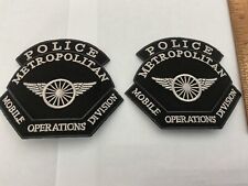 . Metropolitan Police Mobile Operation collectable patches 2 new condition picture