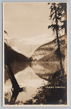 RPPC Lake Louise City Alberta Canada Lake Louise c1920 Real Photo Postcard picture
