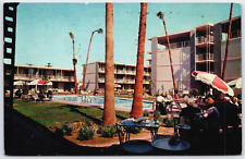 Postcard Sahara Hotel Patio & Swimming Pool  Phoenix, Arizona picture