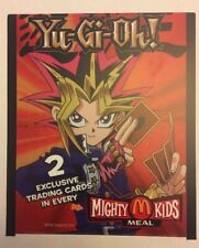 McDonald’s Yu-Gi-Oh (Yugioh) 10x12 Translite Ad, From 2002 Mint Fast Food Poster picture