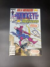 Marvel Solo Avengers 1 Hawkeye and Mockingbird 1987 HIGH GRADE NM Sharp Copy picture