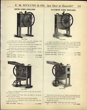 1922 PAPER AD Tiffin Favorite Corn Sheller Eagle Cider Mill Stearns Bone Cutter picture