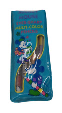 Vintage Mickey Mouse Pencils Eversharp Multi colored Set of 4 Disney Minnie  picture