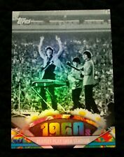 Rainbow Holo FOIL  Beatles Play Shea Stadium  TOPPS 2011 American Pie card # 90 picture