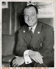 1954 Press Photo Detroit Police Inspector Louis Berg - lra80097 picture
