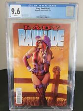 LADY RAWHIDE #3 CGC 9.6 GRADED DYNAMITE COMICS 2013 JOSEPH MICHAEL LINSNER COVER picture