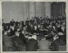 1938 Press Photo William S. Knudsen at Senate Unemployment Investigation Hearing picture