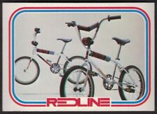1984 Donruss BMX Card Series #1 Redline 600B and 700P picture