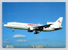 Faucett Peru Lockheed L-1011-1 OB-1659 cn 1004 Miami Airplane Postcard Vtg A2 picture