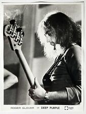 Deep Purple Roger Glover Photo Original Tony Barrow Int Ltd Promo circa 1970 picture