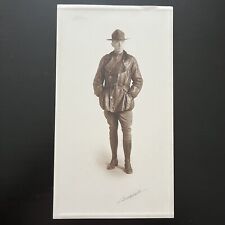 c.1918 WWI Aeronautical Division, Signal Corps Pilot Studio Portrait Photo picture