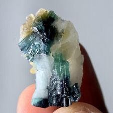 50 Carat Indicolite Colour Tourmaline Crystal With Specimen From Afghanistan picture