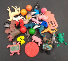 Assorted Lot of Vending Toys+Trinkets+Novelties+Plastic Animals+Cereal Premiums picture