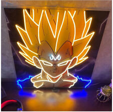 ANIME NEON LED LIGHT SIGN GOKU Dragon Ball Z DBZ CARTOON - US SELLER 20x20“ picture