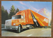 1991 Kalamazoo Michigan Allied Van Lines Truck Moving Co Advertising Postcard picture