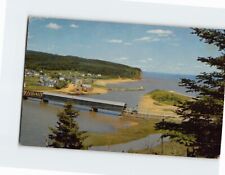 Postcard Entrance Fundy National Park Alma New Brunswick Canada North America picture