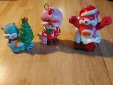 Strawberry shortcake ceramic ornaments lot With Carebears vintage picture