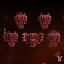 Fire Preachers Backpacks Set x5 | Grim Dark Fantasy Bits picture