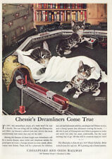 1946 Chesapeake and Ohio Lines: Chessies Dreamliners Vintage Print Ad picture
