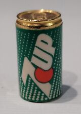 Miniature 7UP / 7 UP mini solid brass soda can lathe machined VERY RARE picture