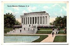 1922 Lincoln Memorial, Washington, DC Postcard picture