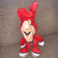 The Noid 1987 Domino's Pizza Matchbox  Toys Plush Stuffed Mascot Doll 80s 16” picture