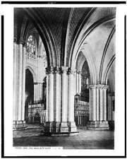 Photo:Toledo. Vista interior de la catedral,Cathedrals 1860's picture