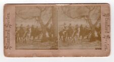 Antique Stereoview Photo Western Justice 