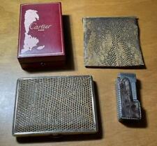 Cartier Dunhill Lighter Cigarette Case Retro Set picture