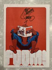 FOOM #3 Spider-Man Infinity Cover Steranko Signed File Copy 1973 Marvel picture