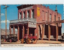 Postcard The Territorial Enterprise Virginia City Nevada USA picture