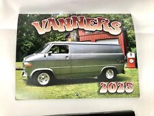 2025 Custom Van Wall Calendar Vintage Ford/ Chevy /Dodge/Mopar For Vanners picture