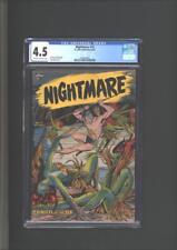 Nightmare #13 CGC 4.5 Matt Baker Kelp Women Cover 1954 picture