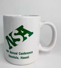 Mug NSA 49th Annual Conference Honolulu, Hawaii, June 1989 picture