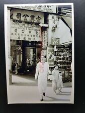 Cola Ads Douglas Street Central Vintage Old Hong Kong Photo Postcard RPPC 3043 picture