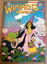 Rare Underground 1974 Last Gasp WIMMEN'S COMIX 4 kyl Trina Robbins + picture